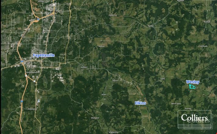 Arkansas Hwy 295 & 74, Madison County