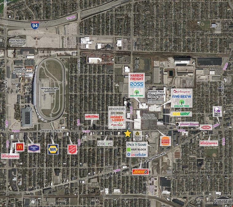 W Greenfield Ave Retail