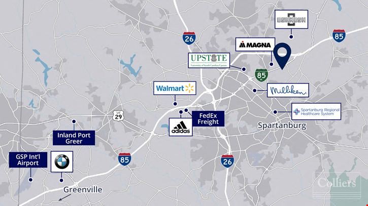 ±60 Acres Available Near Corporate Center & Business I-85
