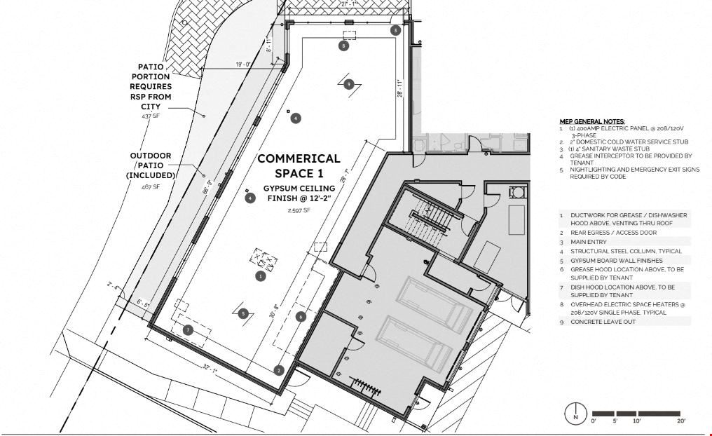 New Mixed-Use Development – Restaurant & Retail Spaces for Lease