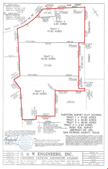 107.15 Acres - FM 361 (W Main)