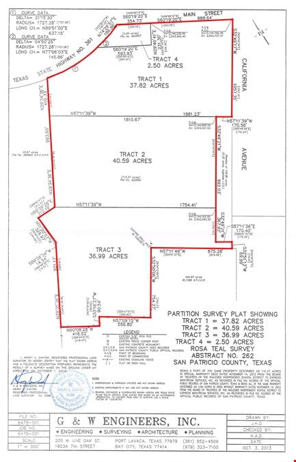 107.15 Acres - FM 361 (W Main)