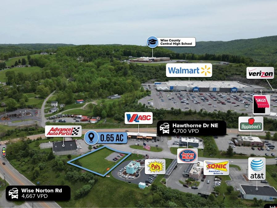 $1 Auction – 0.65 AC Walmart Outparcel
