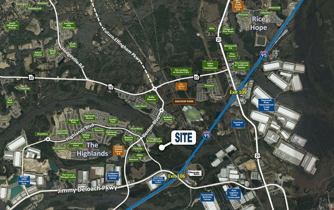 Highlands Park: Commercial Lot