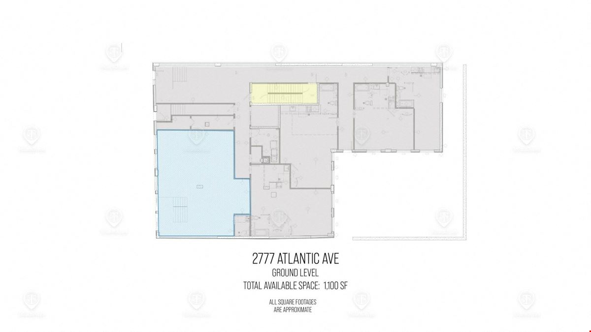 1,100 - 6,160 SF | 2777 Atlantic Ave | Brand New Retail Space for Lease