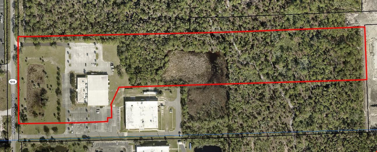 Single Tenant Income Property + Additional Industrial Land