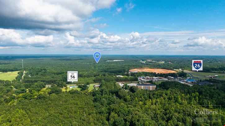 ±60 Acres of Unimproved Industrial Land with the Opportunity to Subdivide