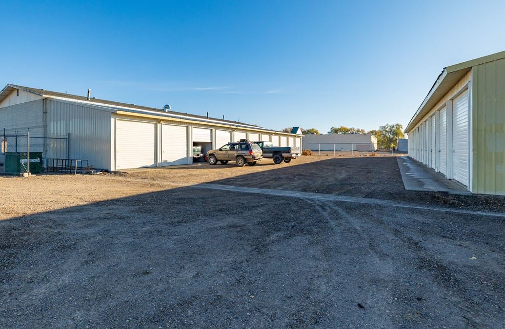 Income Producing Small-Bay Industrial With Storage Units & Secured Yard