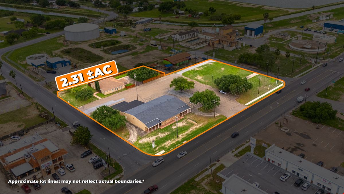 2.31 ±AC | Mixed-Used Opportunity  | Zoned B-2 | Weslaco, TX