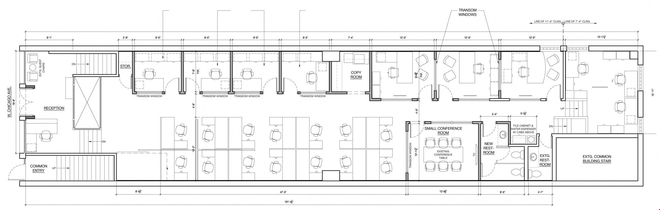 ±2,600 to 8,010 SF Class A Office Sublease in River North
