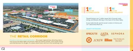 Preview of Retail space for Rent at SEC Sarival Ave & Waddell Rd