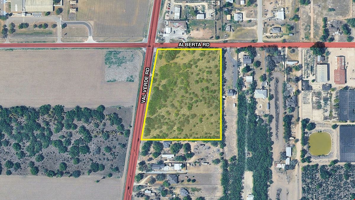 SE Corner Val Verde Rd. & Alberta Rd., Donna-6.84 AC