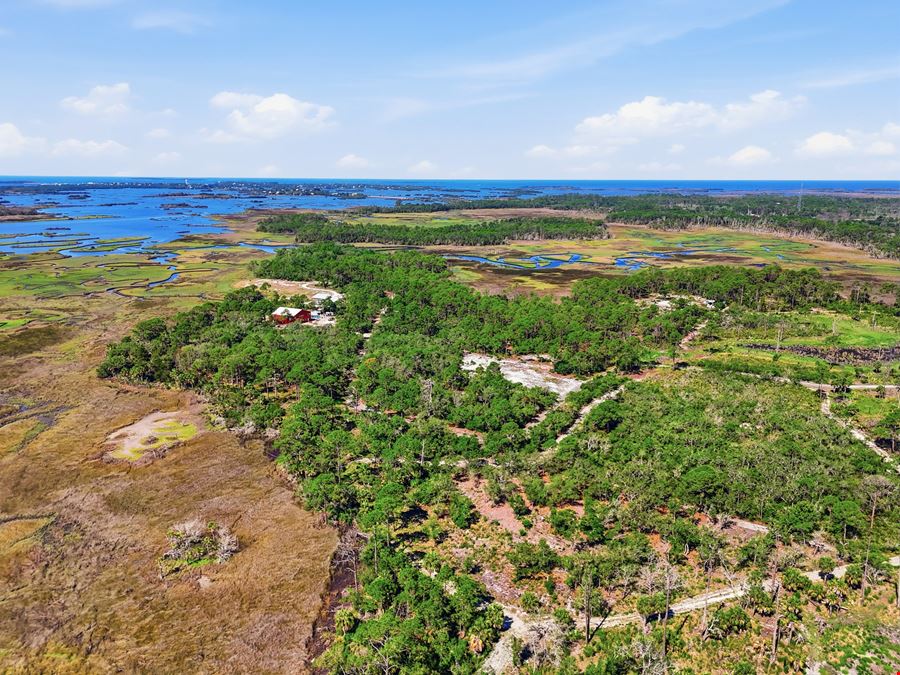Cedar Key Land with Partial Infrastructure
