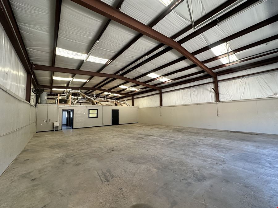 3,200 SF Warehouse with Yard