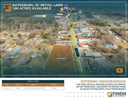 Preview of VacantLand space for Sale at 247 West Church Street