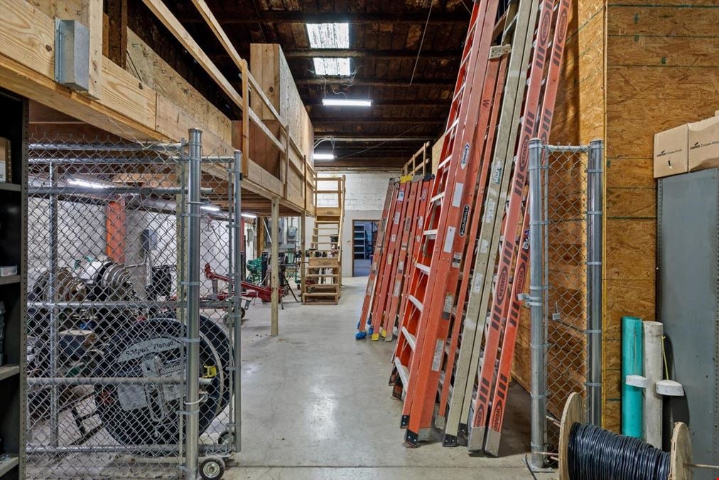 11,450 SF Industrial Flex + 4,700 SF Secured Shop
