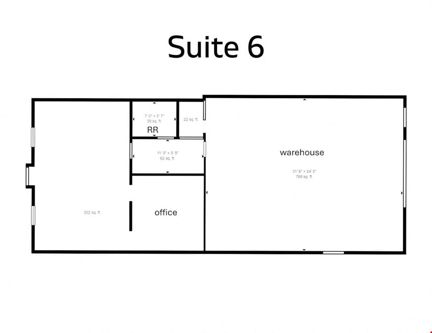 2350 S Midwest Blvd - Flex Space w/ Warehouse Loft