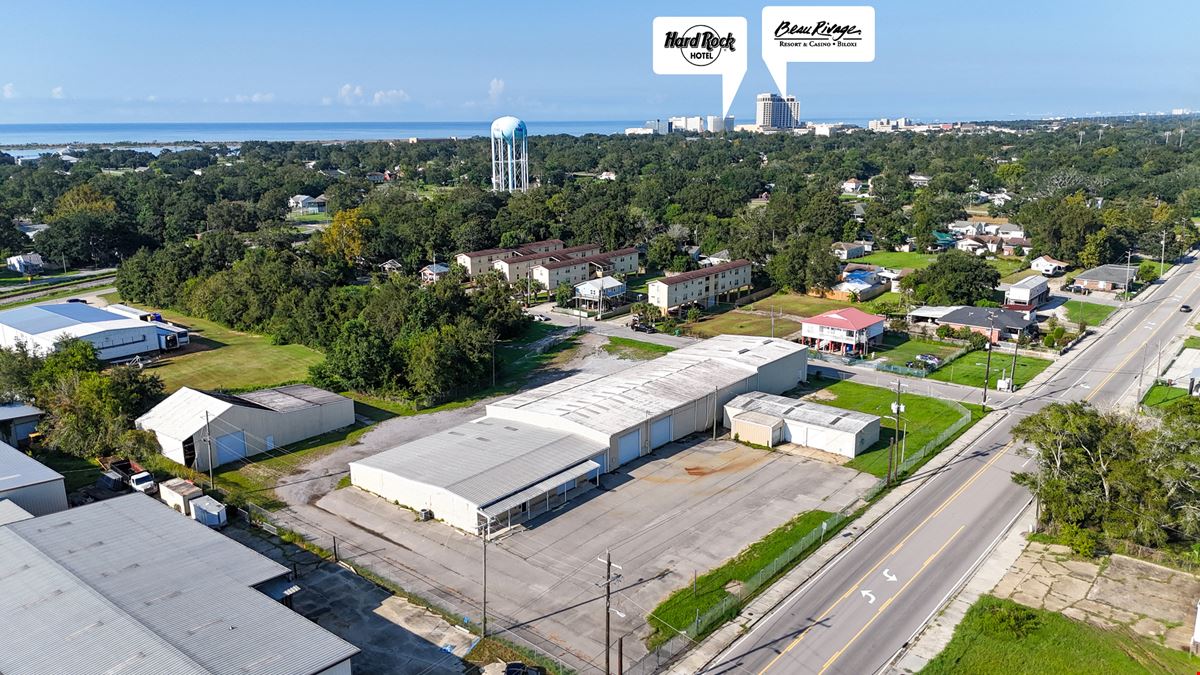 Industrial Warehouse in Downtown Biloxi