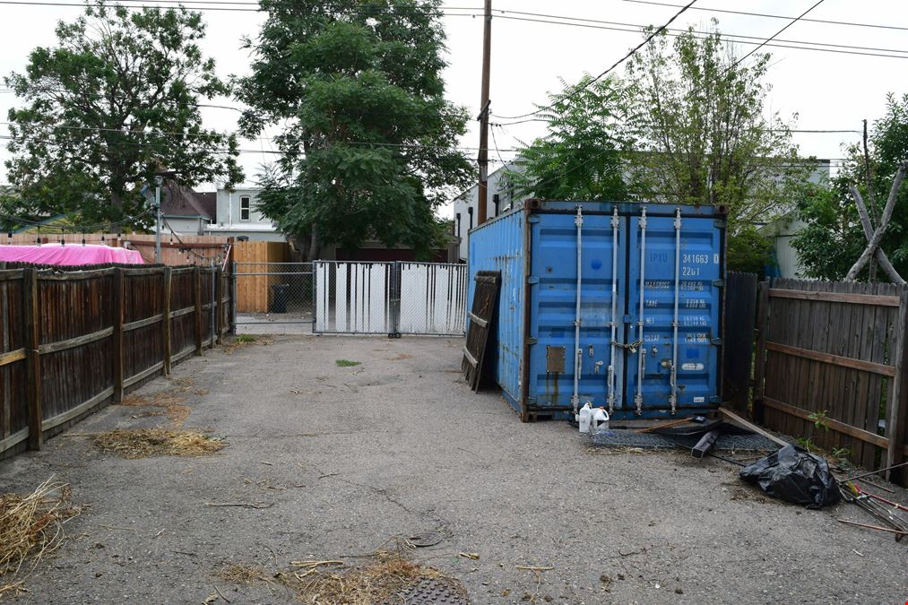 1,500 SF free-standing office/warehouse with small yard.