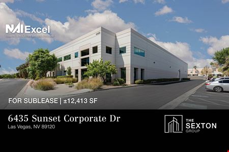 Preview of Industrial space for Rent at 6435 Sunset Corporate Dr