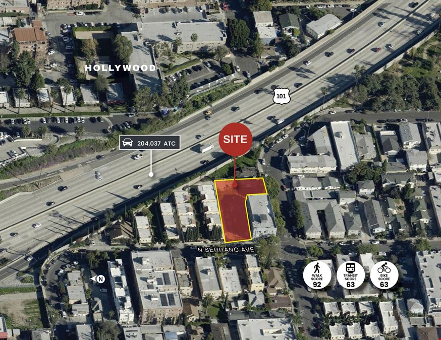 1004 N Serrano Ave & 5217 W Romaine St