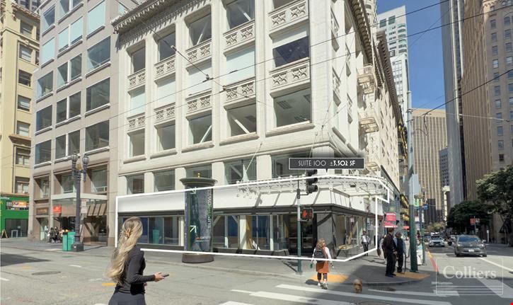 222 Kearny Collection - Retail Opportunities for Lease at the Intersection of FiDi and Union Square