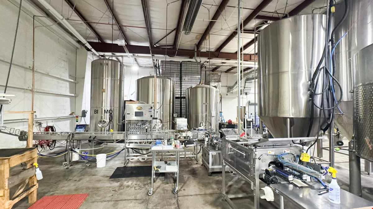 10,500 SF Operational Brewery