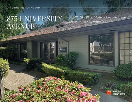 Preview of Office space for Sale at 875 University Avenue