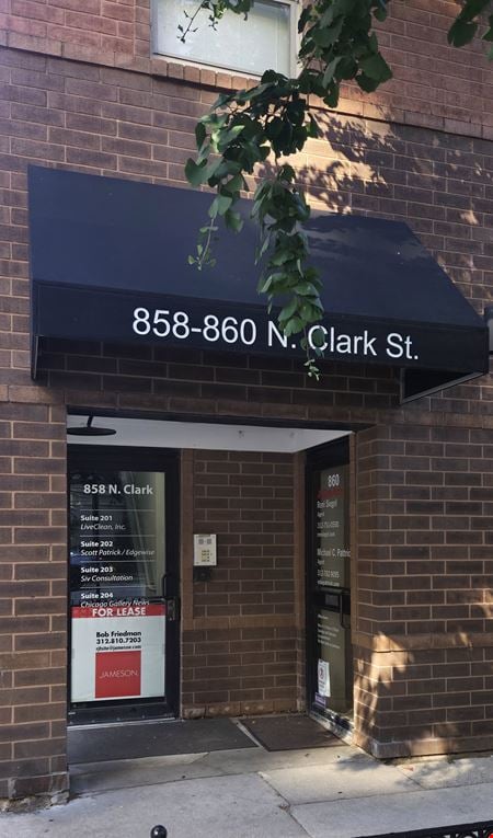 Preview of Office space for Rent at 858 N. Clark Street