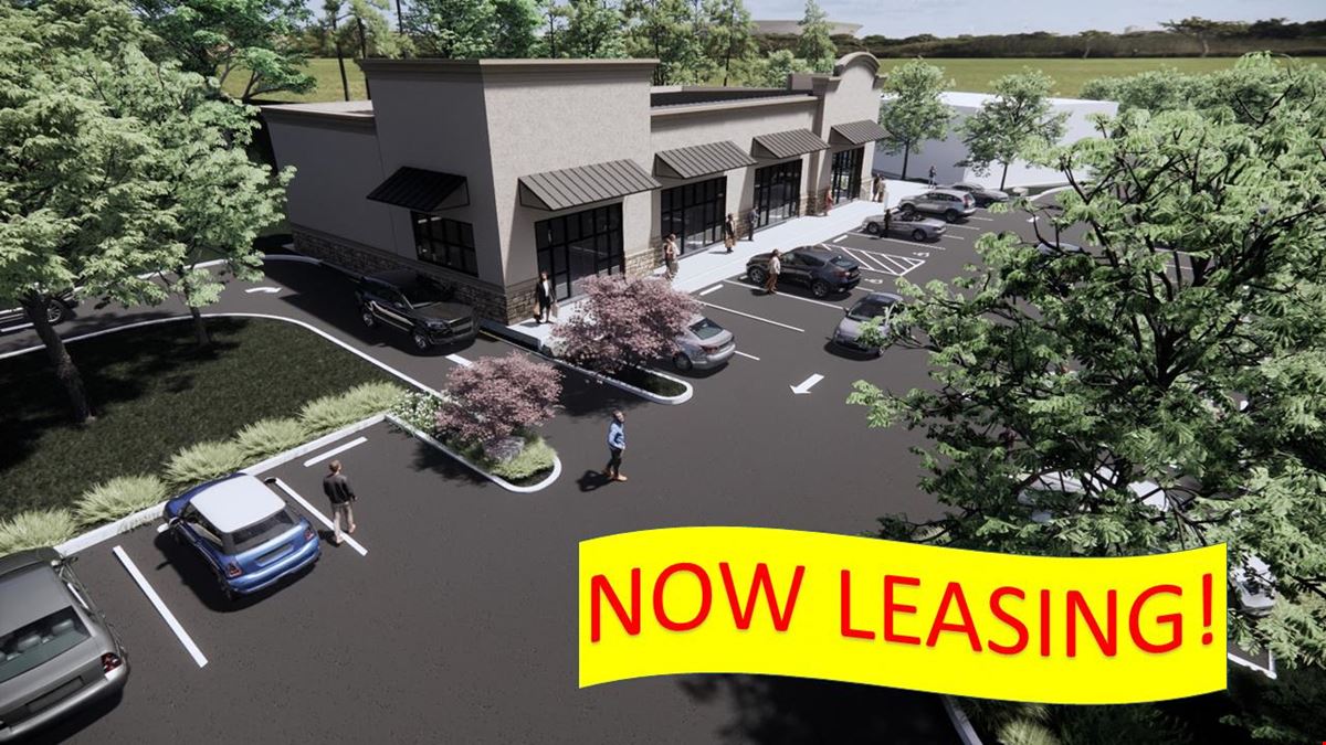 Now Leasing new strip center!