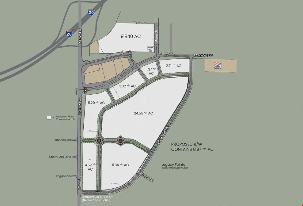 Haughton Place: 70+- AC Mixed-Use Development