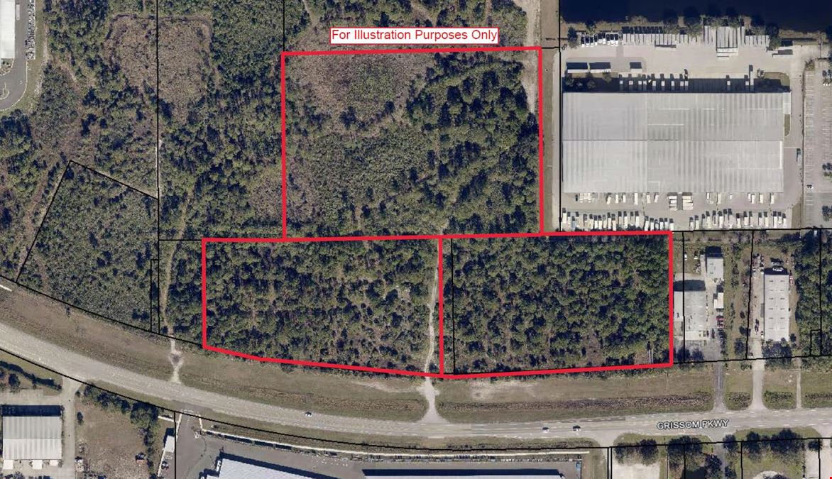 Vacant Industrial Land in Heart of Brevard County
