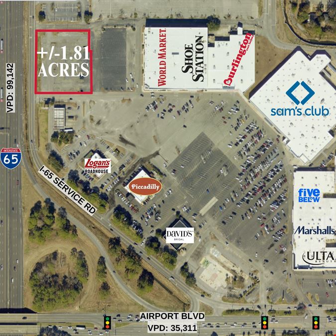 +/-1.81 Acre Outparcel on I-65