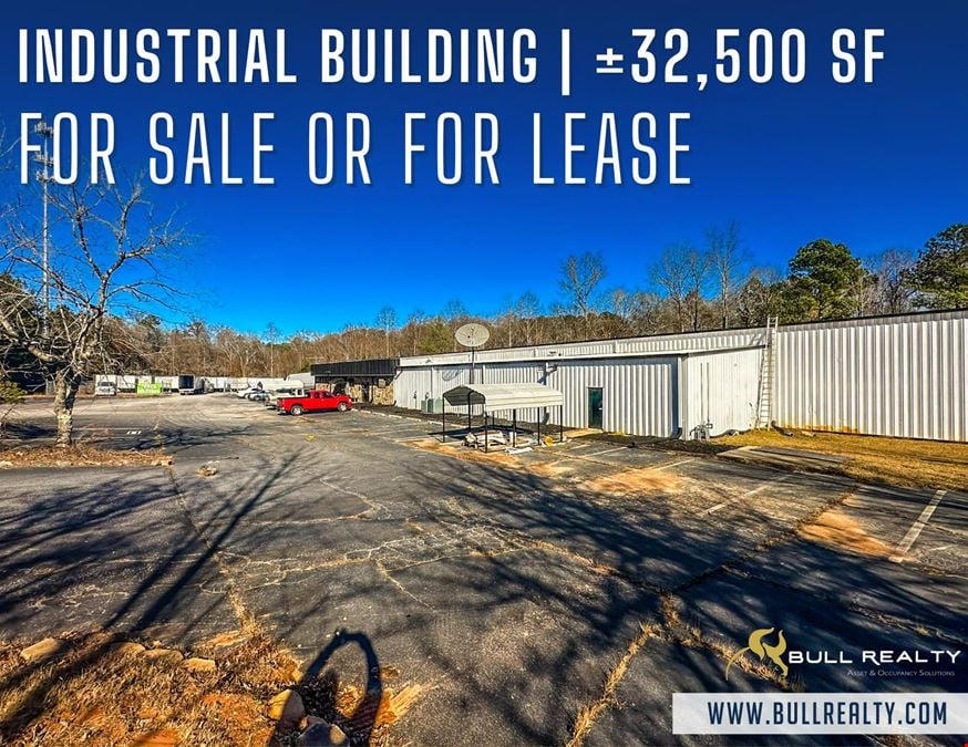 Industrial Building | ±32,500 SF | For Sale or For Lease