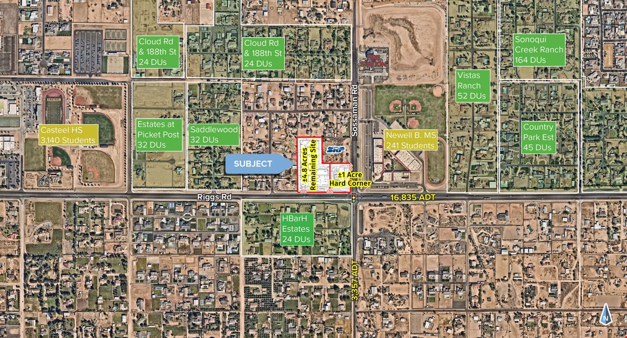 NWC Sossaman Rd & Riggs Rd