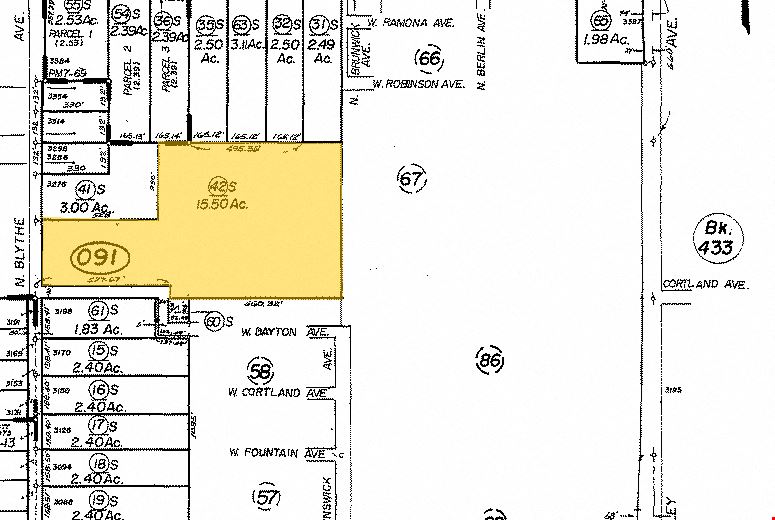 ±15.5. Acres of Vacant Residential Land in Fresno, CA