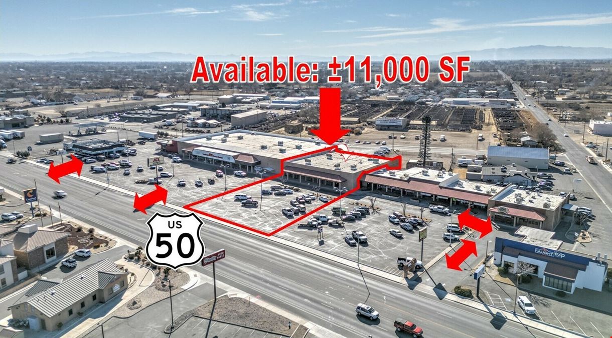High Exposure Shopping Center Space off US-50