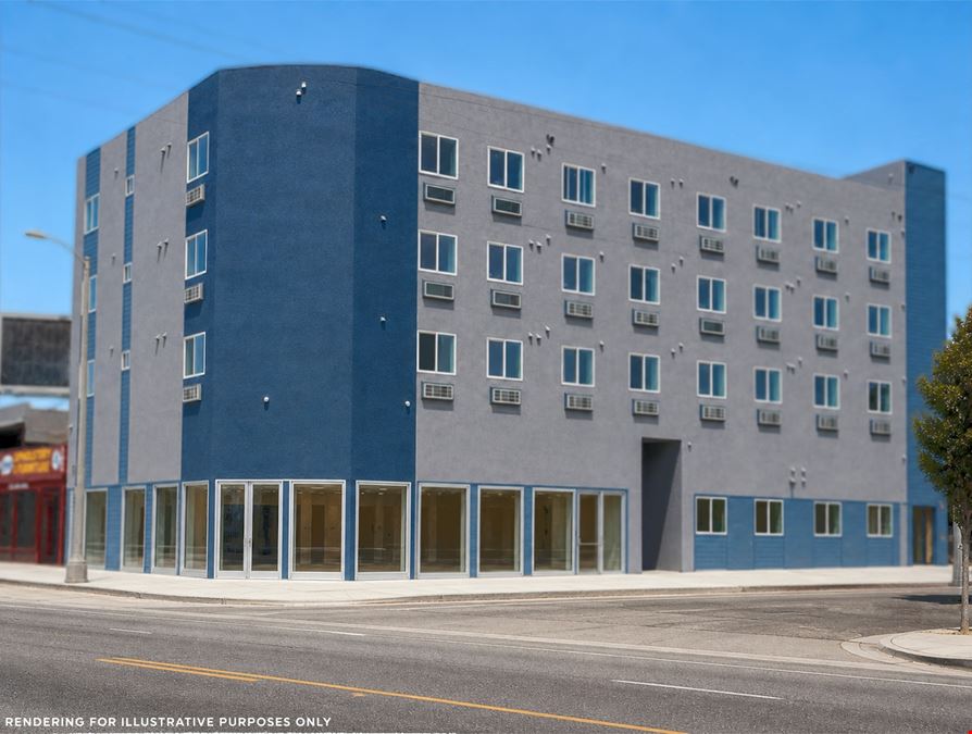 ±1,388 SF Retail for Lease | New Construction | Florence Ave, Los Angeles