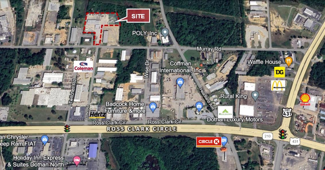 Industrial | 704 Murray Rd | 8,000 +/- SF