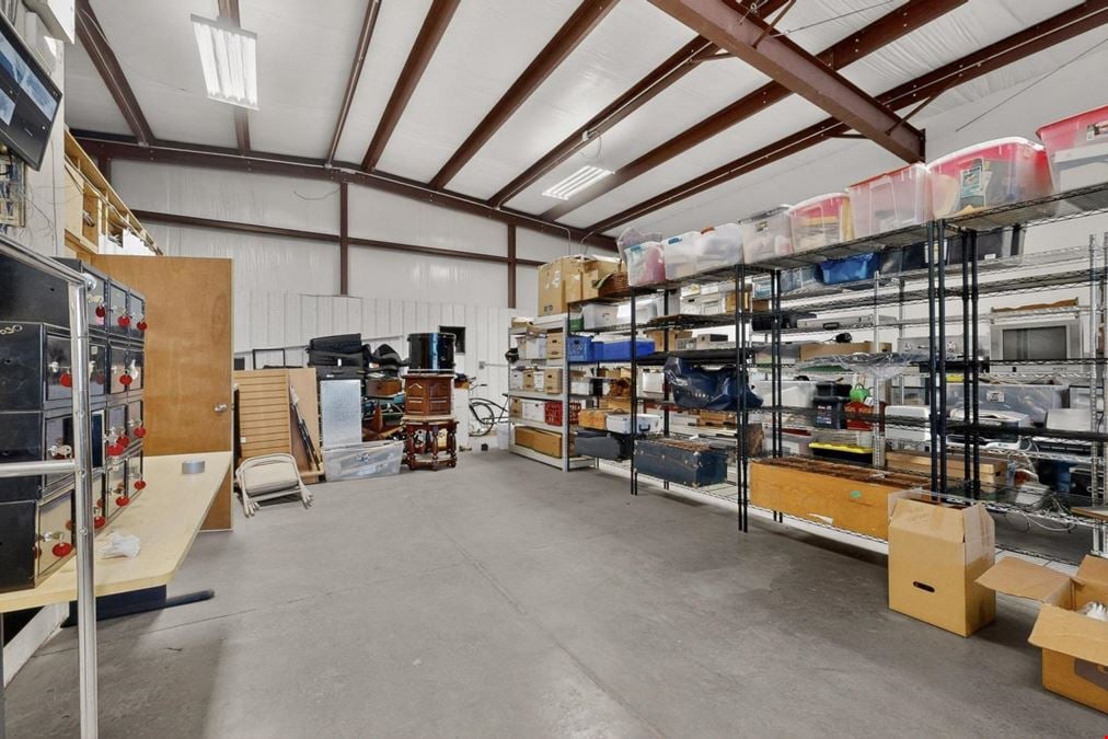 RARE WAREHOUSE WITH GATED & PAVED YARD