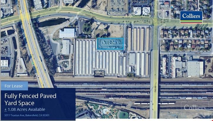 Fully Fenced Paved Yard Space  | ± 1.08 Acres Available