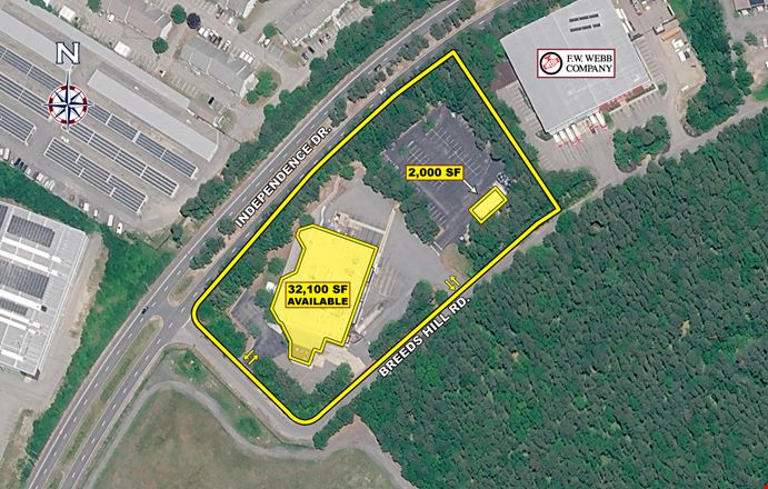 Preview of Industrial space for Rent at 100 Breeds Hill Rd