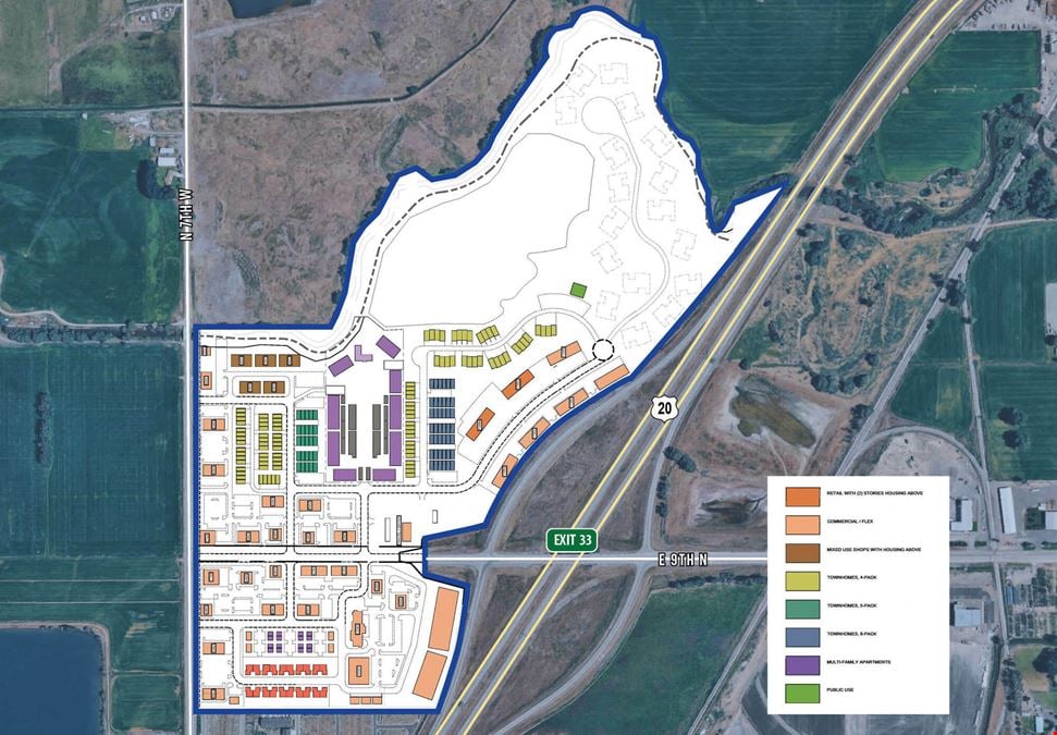 Highway 20 Interchange Pads
