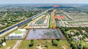 6.18 Acres in Parkland, FL Exceptional land development opportunity in Broward’s  most affluent trade area