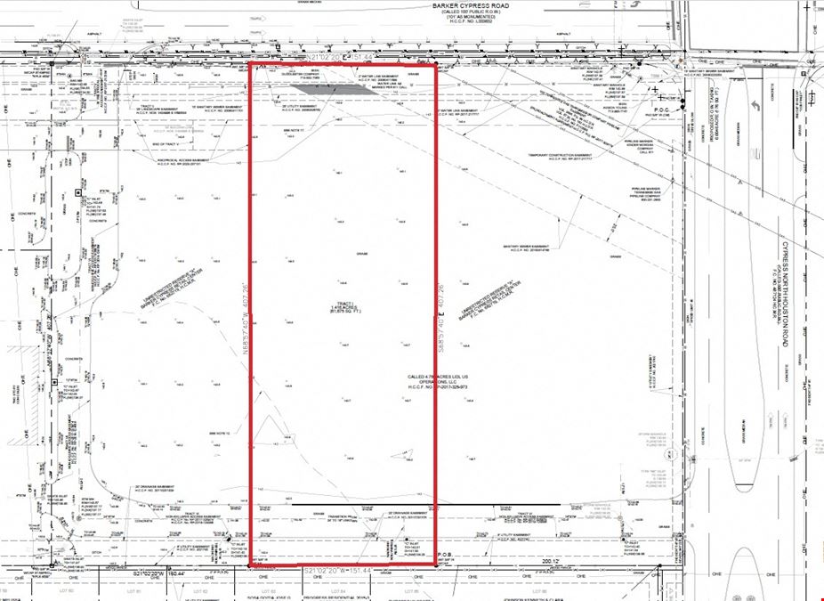 1.42 Acres With Full Access on Barker Cypress