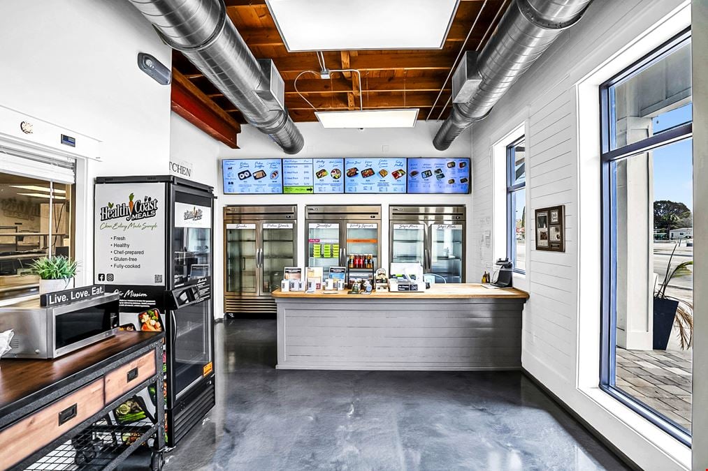 4,300sf Restaurant/ Catering Facility
