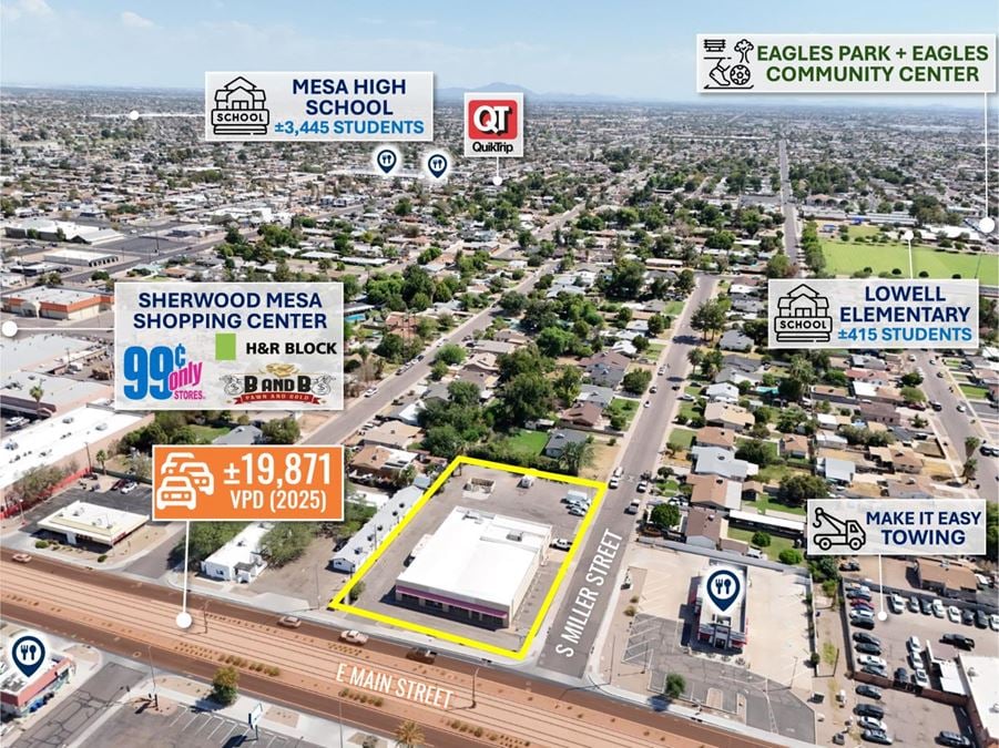 REIT Sale | Former Family Dollar | 19K VPD | $102K HH Income | Phoenix MSA