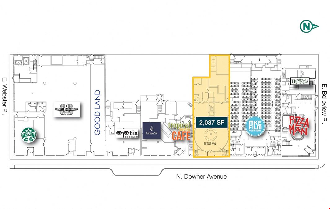 2551-2597 & 2608-2650 N. Downer Avenue