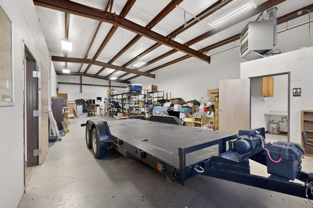 RARE WAREHOUSE WITH GATED & PAVED YARD