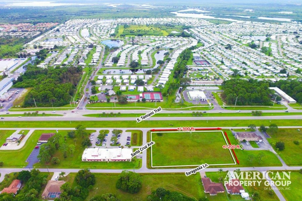 PRICE DROP! 1.36 Acres, Multifamily Land, near Warm Mineral Springs - Seller Financing